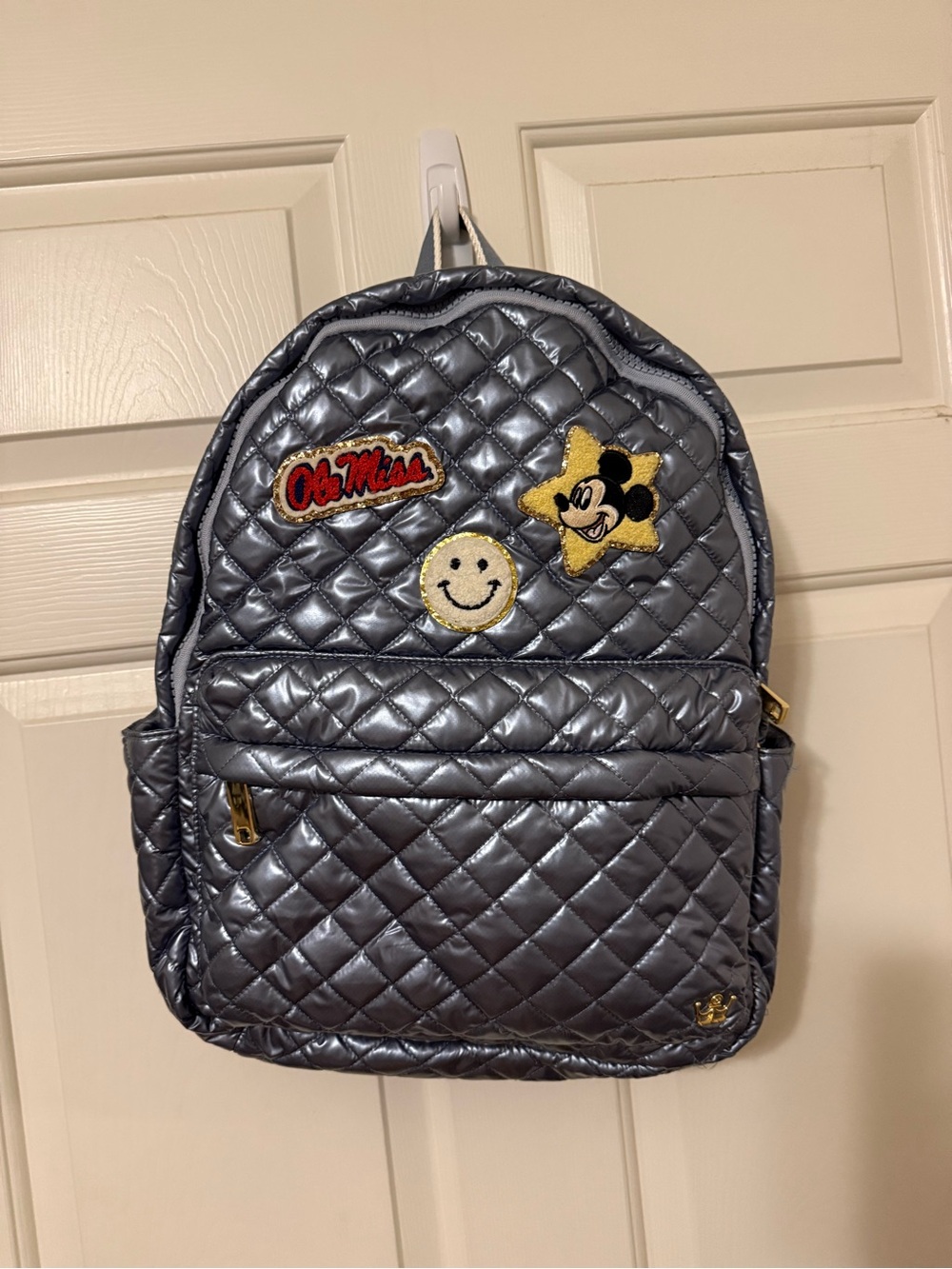 Oliver Thomas Metallic
Blue Backpack